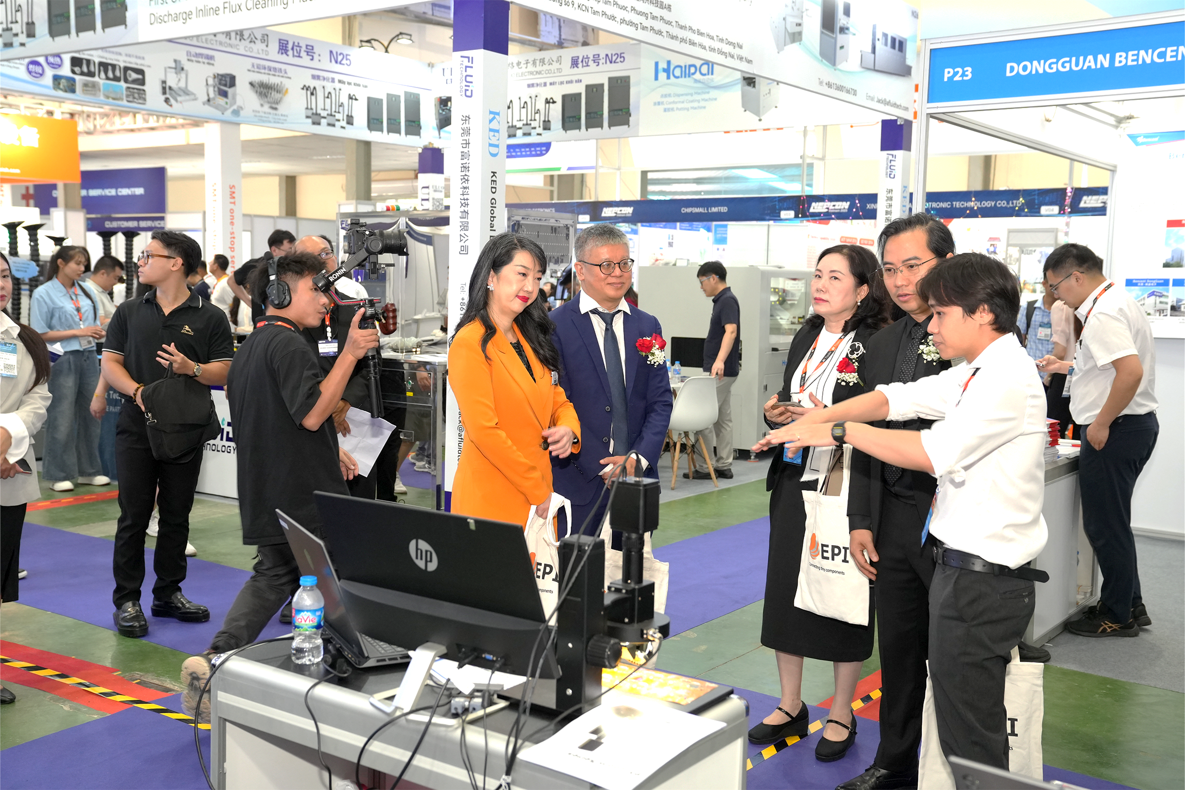 Khai mạc NEPCON Vietnam 2025: 17 năm kiến tạo công nghệ điện tử toàn cầu