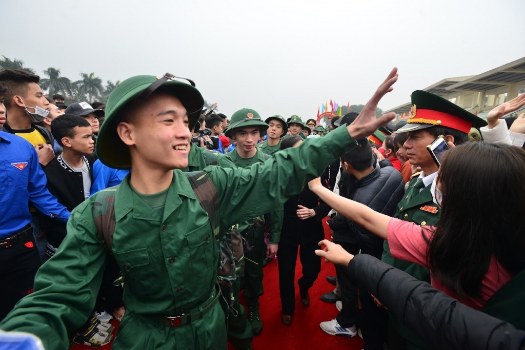 TP Hà Nội yêu cầu các Các xã, phường thực hiện đúng các bước trong quy trình tuyển quân. Ảnh: Khánh Huy