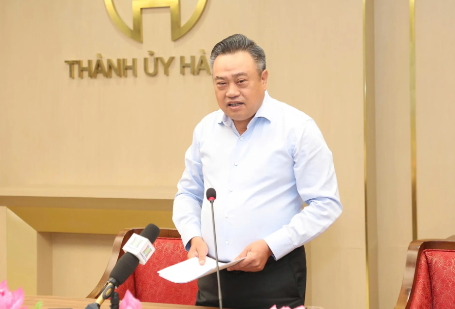 Chủ tịch UBND TP Trần Sỹ Thanh phát biểu tại hội nghị. Chủ tịch UBND TP Trần Sỹ Thanh phát biểu tại hội nghị.