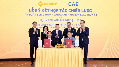 Sun Group hợp tác chiến lược với đối tác hàng đầu từ Canada, phát triển Học viện Hàng không Mặt trời chuẩn quốc tế