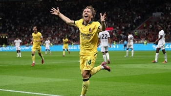 Luka Modric thiết lập kỷ lục lịch sử tại Serie A