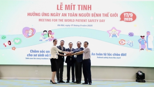 Lan tỏa thông điệp “An toàn từ lúc chào đời”