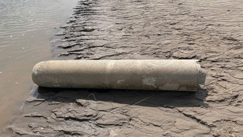 Phú Thọ: phát hiện vật thể nghi là bom từ trường nguy hiểm tại bãi sông xã Tu Vũ