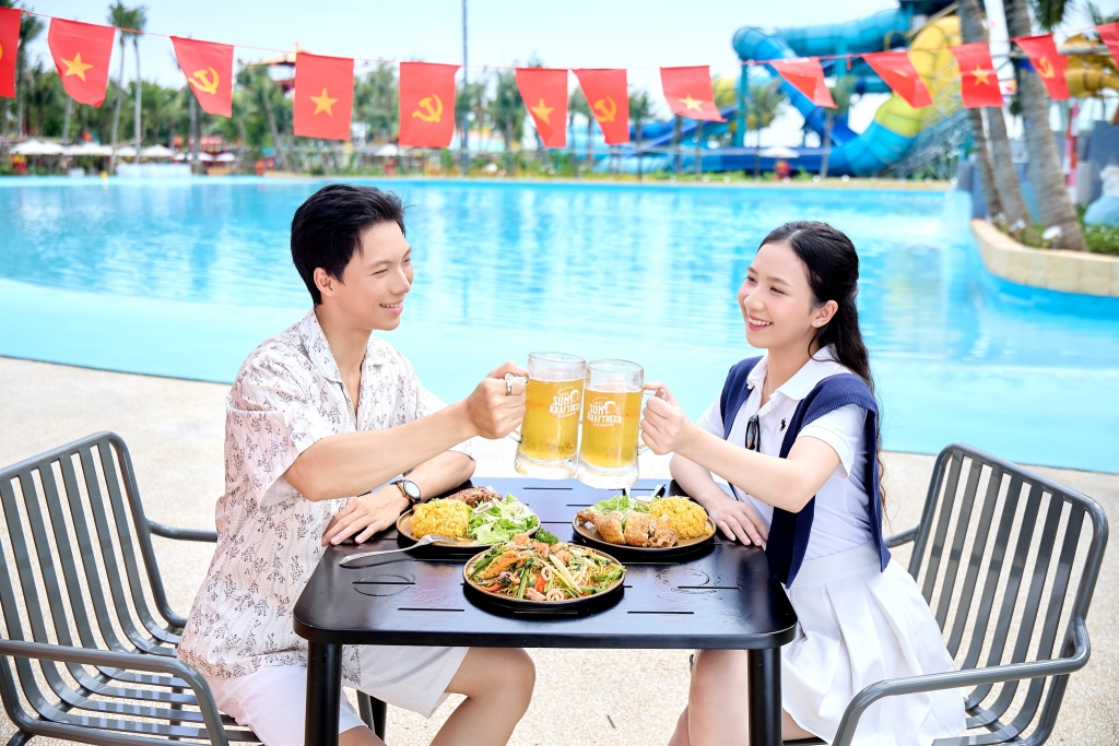 Combo ẩm thực giúp du khách có thể trải nghiệm Sun World Ha Nam từ A đến Z