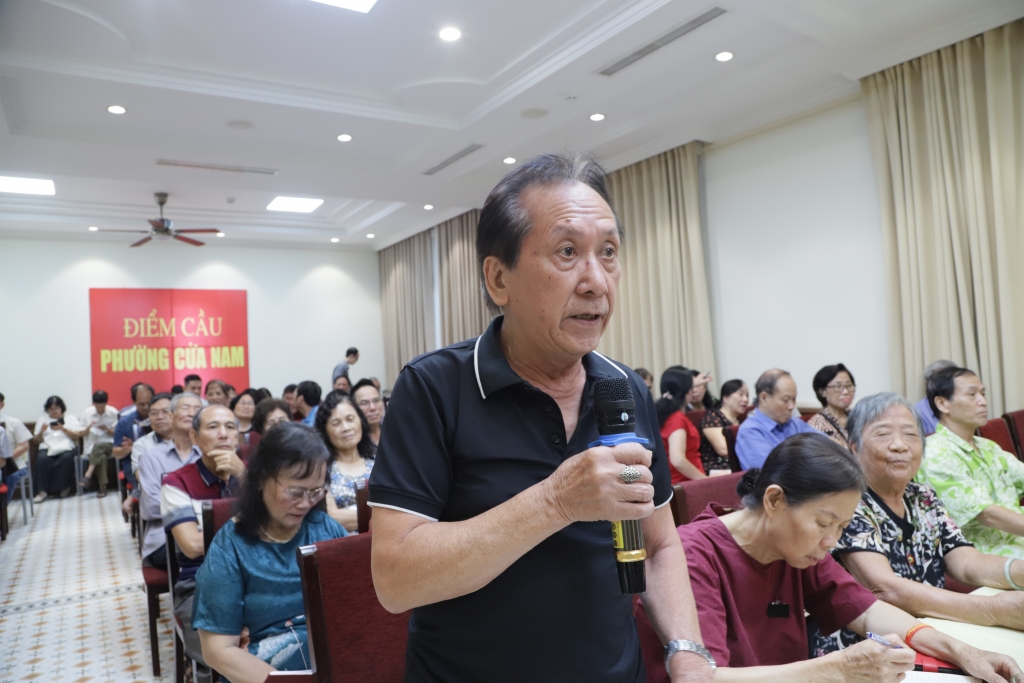 Phường Cửa Nam: giao ban tháng 9 giữa Thường trực Đảng ủy với bí thư chi bộ, tổ trưởng tổ dân phố