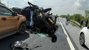 Vụ tai nạn giao thông liên hoàn trên cao tốc Pháp Vân - Cầu Giẽ