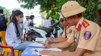 Kéo giảm tình trạng học sinh vi phạm giao thông