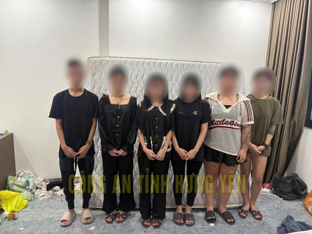 Các đối tượng trong vụ việc. Ảnh: CQCA