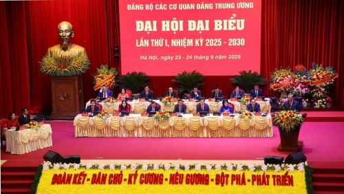 Xác định ba khâu đột phá tại Đại hội Đảng bộ các cơ quan Đảng Trung ương lần thứ I