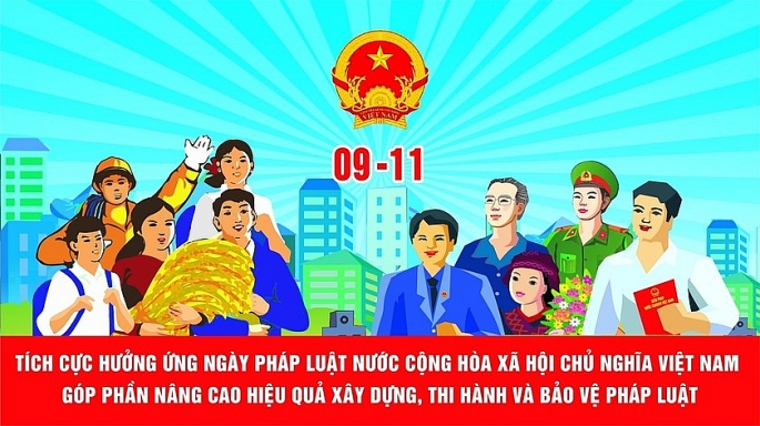 Hưởng ứng Ngày Pháp luật Việt Nam gắn với các hoạt động trực quan sinh động