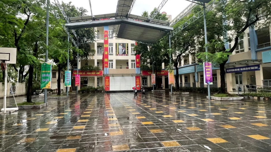 Hà Nội yêu cầu các trường học khẩn trương triển khai phương án ứng phó bão số 9