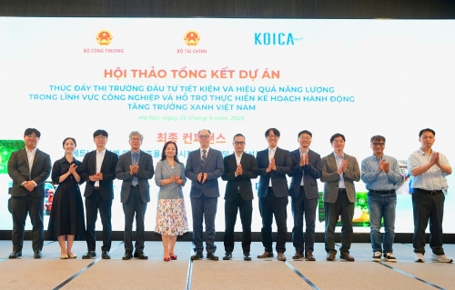 Tổng kết Dự án Thúc đẩy thị trường đầu tư tiết kiệm và hiệu quả năng lượng trong lĩnh vực công nghiệp