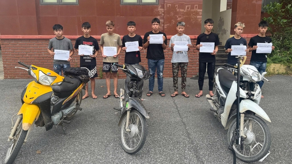 Phú Thọ: bắt khẩn cấp 9 thanh thiếu niên trong vụ gây rối dẫn đến tai nạn chết người