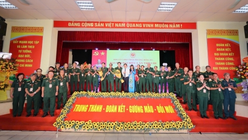 Phường Hồng Hà tổ chức thành công Đại hội Đại biểu Hội Cựu Chiến binh lần thứ VIII, nhiệm kỳ 2025 – 2030