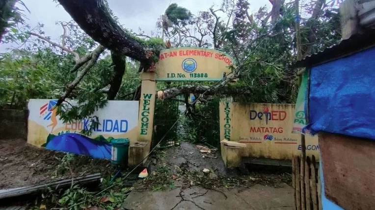 Bão Bualoi càn quét qua Philippines khiến 10 người thiệt mạng