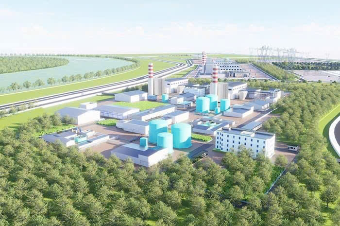 Phối cảnh Dự án xây dựng Nhà máy Nhiệt điện LNG Hải Phòng