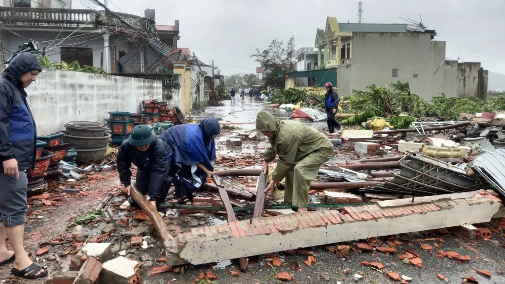 Thông tin cuối cùng về cơn bão số 10 (bão Bualoi)