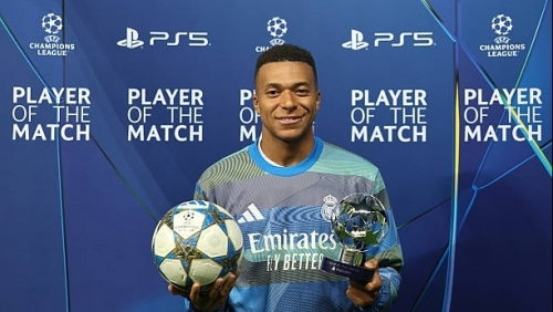 Mbappe lập hat-trick, thiết lập kỷ lục tại Champions League