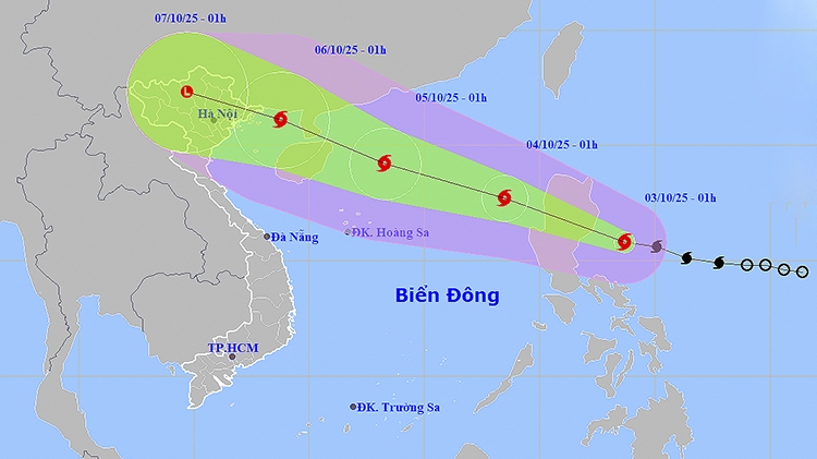 Diễn biến mới về bão Matmo, cảnh báo mưa lớn và lũ ở miền Bắc