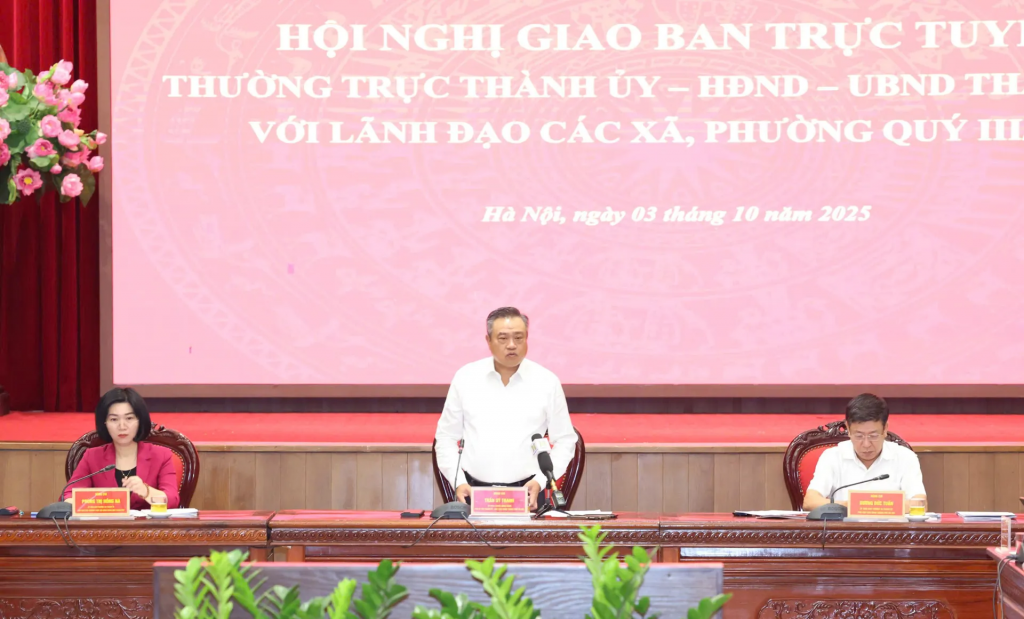 Theo Chủ tịch UBND TP Hà Nội Trần Sỹ Thanh, quan điểm chỉ đạo của TP Hà Nội là đẩy mạnh phân cấp, phân quyền toàn diện và thực chất