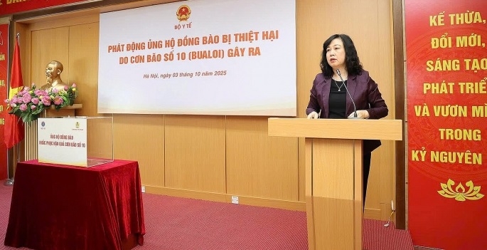 Ngành Y tế phát động quyên góp ủng hộ đồng bào vùng lũ sau bão số 10