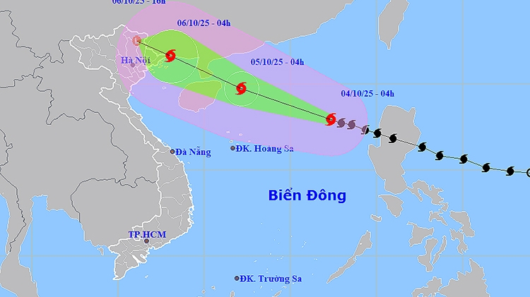 Thông tin mới nhất về bão Matmo - cơn bão số 11