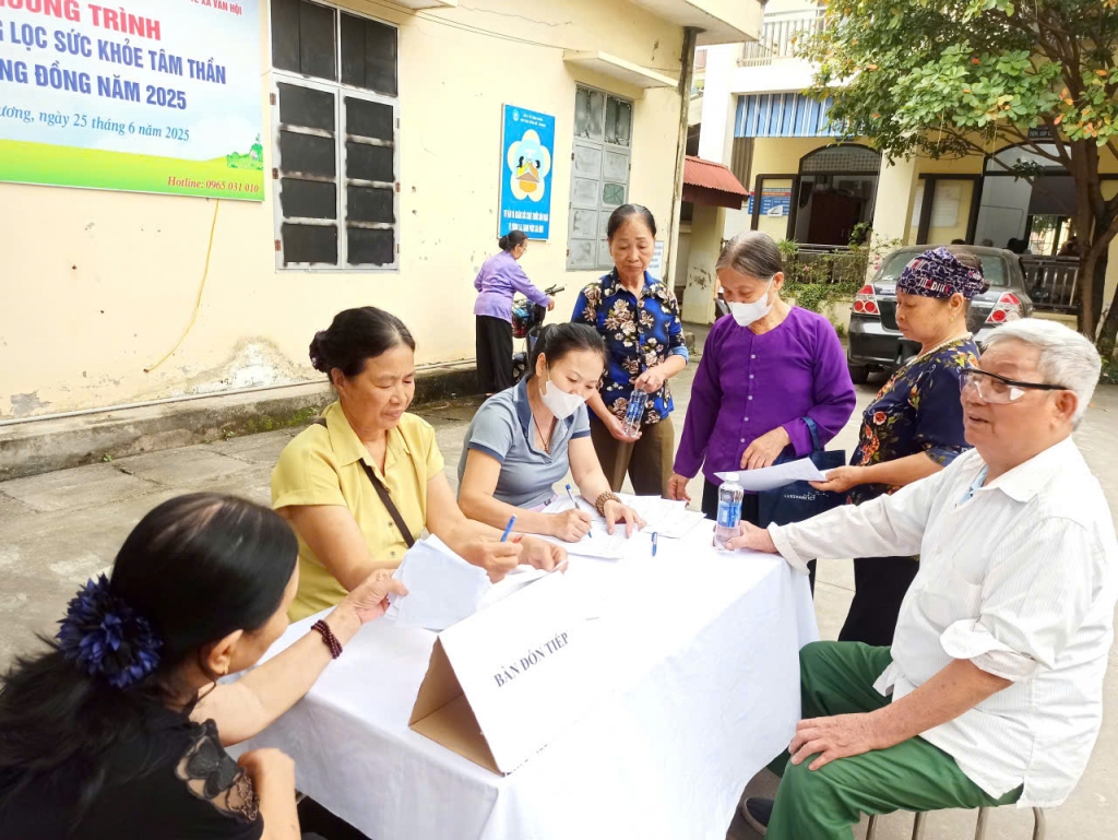 3.	Phát hiện sớm các thể bệnh tâm thần, sẽ giúp triển khai điều trị, tư vấn hoặc hỗ trợ tâm lý kịp thời, hạn chế biến chứng, ngăn ngừa nguy cơ tự sát, hành vi nguy hiểm (ảnh minh họa)