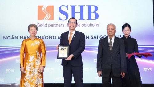 SHB khẳng định vị thế với Top 50 công ty kinh doanh hiệu quả, Top 10 doanh nghiệp tư nhân có lợi nhuận tốt nhất Việt Nam