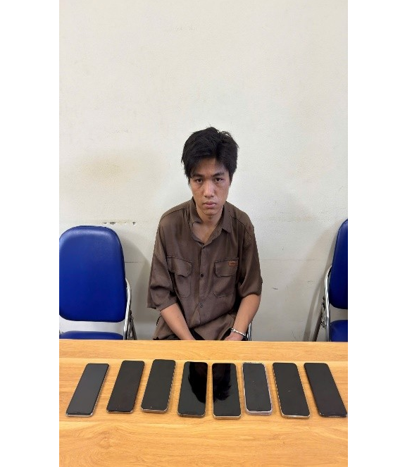 Đối tượng Phan Tiến Đạt. Ảnh: CQCA Đối tượng Phan Tiến Đạt. Ảnh: CQCA