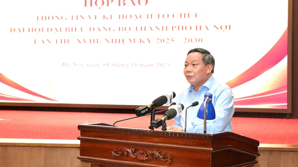 Phó Bí thư Thường trực Thành ủy Hà Nội: thành tố "Hạnh phúc" trong chủ đề Đại hội không chỉ là mục tiêu của nhiệm kỳ