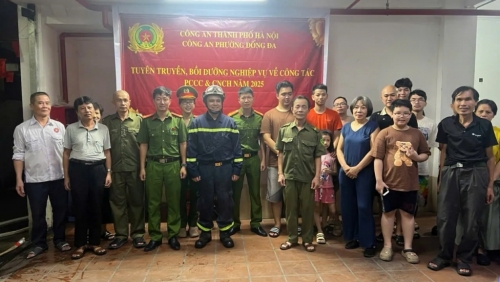 Công an phường Đống Đa, Hà Nội: Điểm sáng của Công an Thủ đô