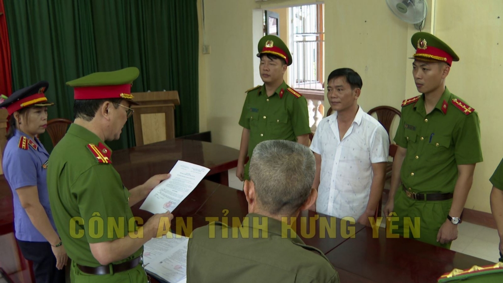 Cơ quan Cảnh sát điều tra thi hành các Quyết định khởi tố vụ án, khởi tố bị can và Lệnh bắt tạm giam đối với Nguyễn Thế Bảo