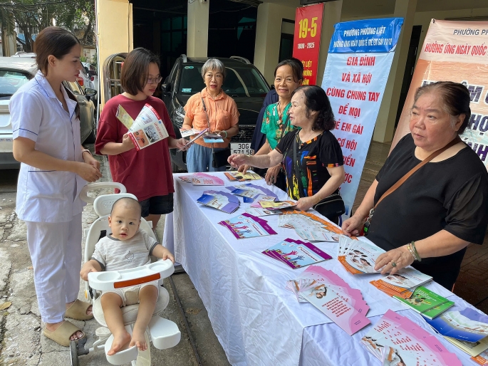 undefined Phường Phương Liệt đẩy mạnh truyền thông dân số, chăm sóc sức khỏe người dân
