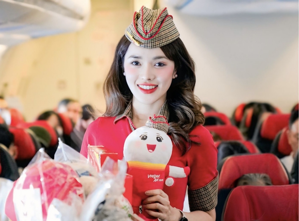 Tiep vien hang khong Vietjet Tiep vien hang khong Vietjet
