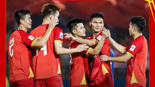 Việt Nam thắng thuyết phục Nepal, áp sát ngôi đầu bảng vòng loại Asian Cup 2027