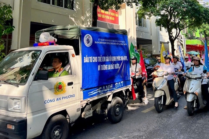 Phường Hoàn Kiếm đẩy mạnh tuyên truyền hưởng ứng Ngày Quốc tế Trẻ em gái 11/10