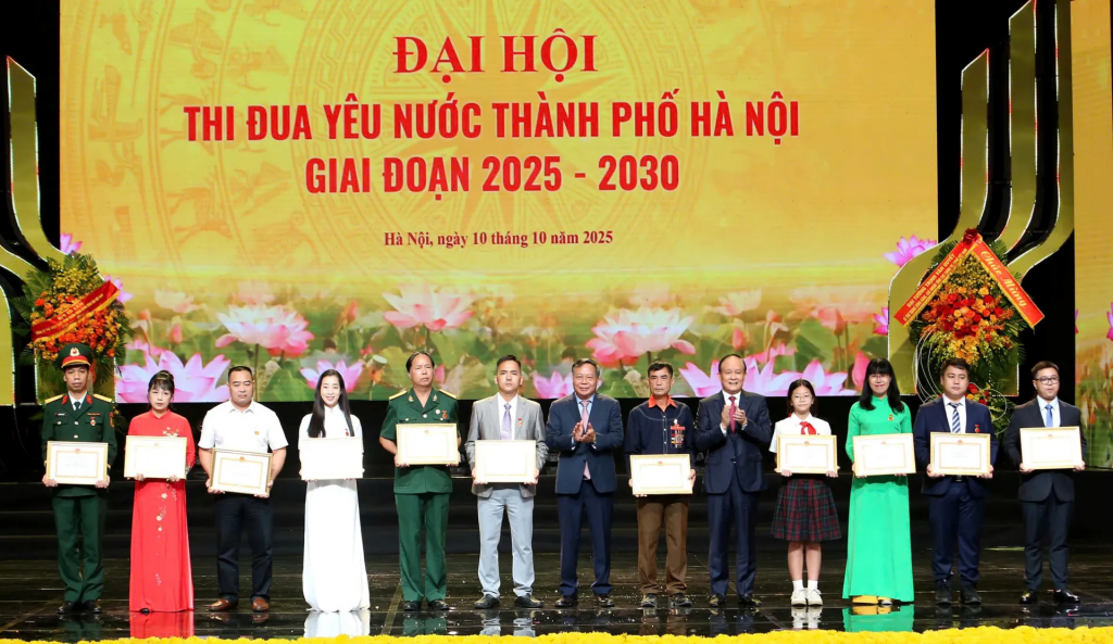 Đại hội Thi đua yêu nước Thành phố Hà Nội giai đoạn 2025-2030: phát huy truyền thống Thủ đô anh hùng