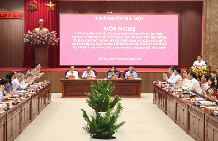 Văn kiện Đại hội XVIII Đảng bộ TP Hà Nội: Đổi mới tư duy, khơi dậy khát vọng phát triển