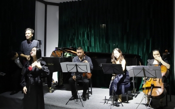 Nhạc sĩ Dương Thụ đưa âm nhạc thính phòng trình diễn tại biệt thự cổ số 49 Trần Hưng Đạo