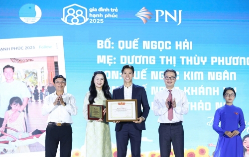 Vinh danh 10 “Gia đình trẻ hạnh phúc” năm 2025