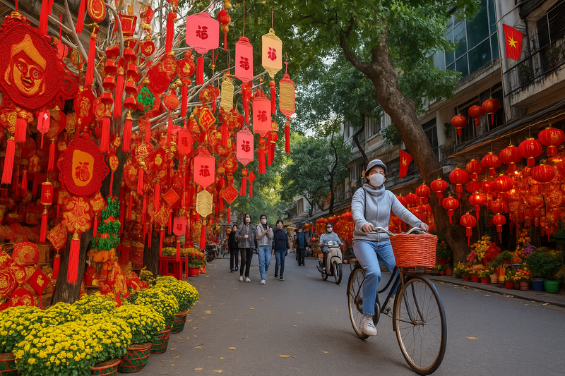 Thủ tướng đồng ý phương án nghỉ Tết Bính Ngọ 9 ngày liên tục. Ảnh minh họa