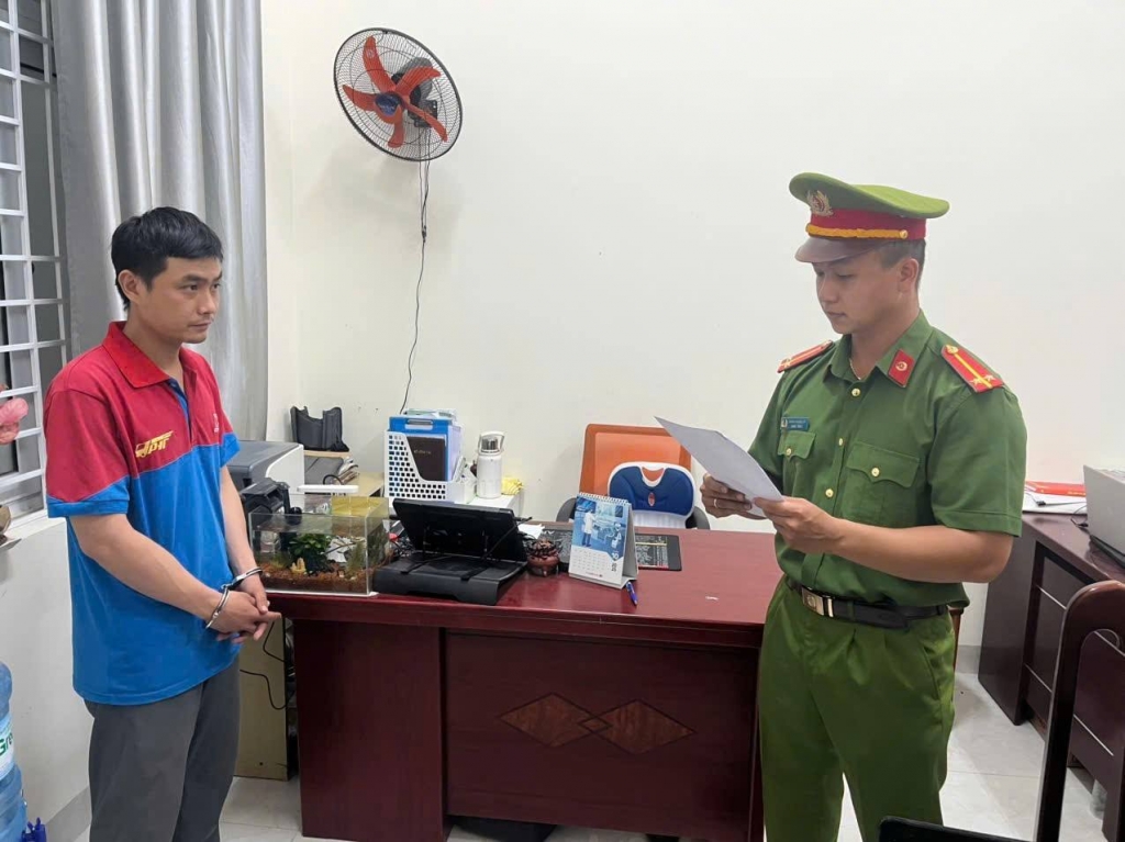 Đối tượng Nguyễn Phi Bình. Ảnh: CQCA