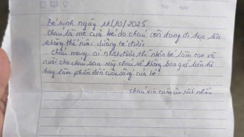 Người đàn ông bất ngờ phát hiện cháu bé sơ sinh bị bỏ rơi trước cửa nhà