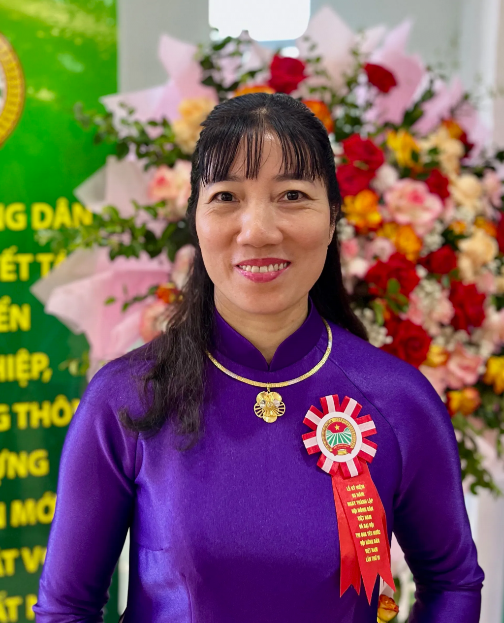 Nông dân Tạ Thị Năm.