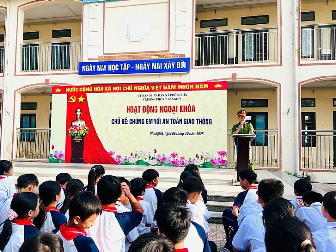 Công an xã phát huy vai trò nòng cốt trong bảo đảm an ninh trật tự