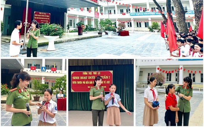 Xây dựng môi trường giao thông học đường an toàn - văn minh - kỷ cương Xây dựng môi trường giao thông học đường an toàn - văn minh - kỷ cương