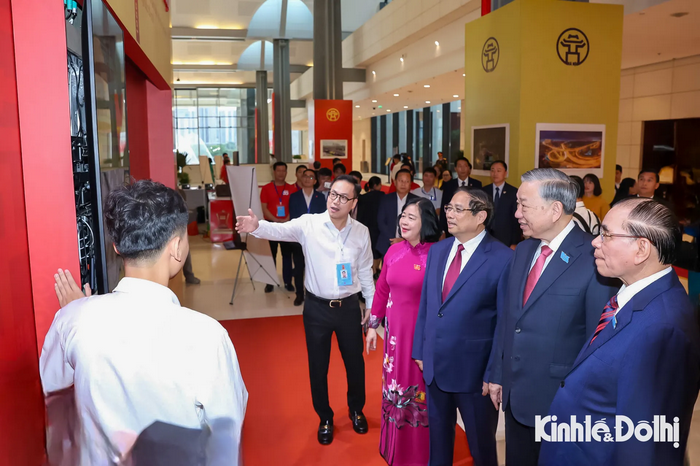 Tổng Bí thư Tô Lâm cùng lãnh đạo, nguyên lãnh đạo Đảng, Nhà nước dự Đại hội Đảng bộ TP Hà Nội