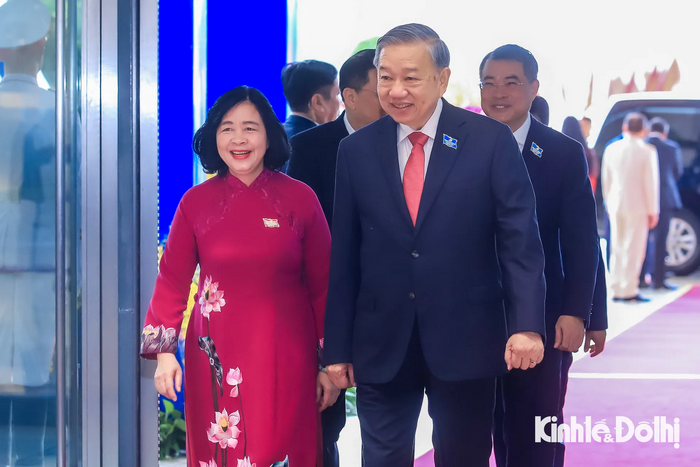 Tổng Bí thư Tô Lâm cùng lãnh đạo, nguyên lãnh đạo Đảng, Nhà nước dự Đại hội Đảng bộ TP Hà Nội