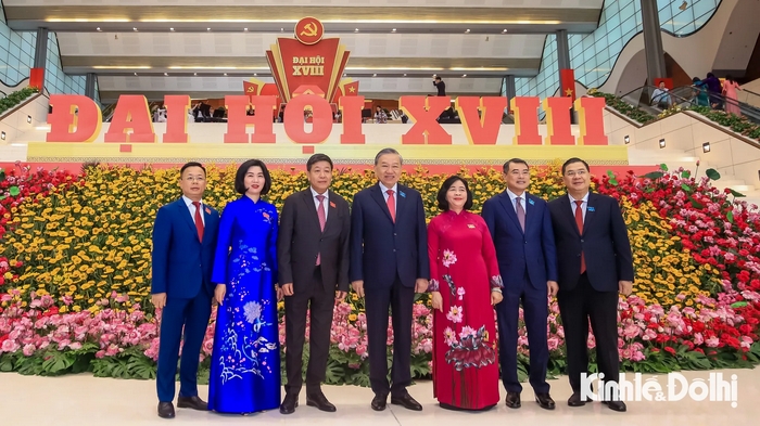 Tổng Bí thư Tô Lâm cùng lãnh đạo, nguyên lãnh đạo Đảng, Nhà nước dự Đại hội Đảng bộ TP Hà Nội