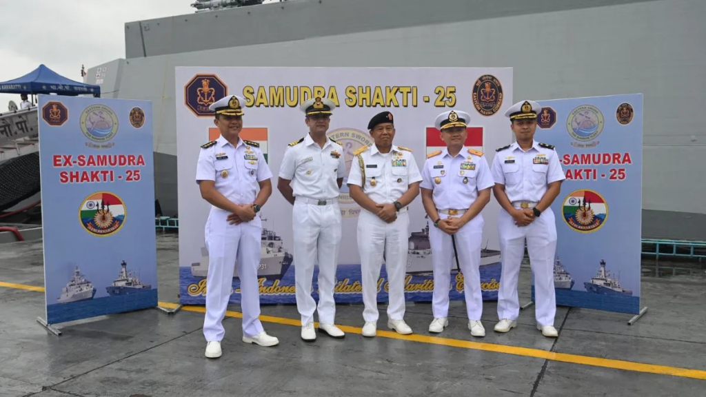 Ấn Độ và Indonesia tập trận hải quân Samudra Shakti 2025 Ấn Độ và Indonesia tập trận hải quân Samudra Shakti 2025